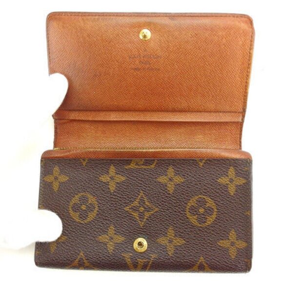 Louis Vuitton Wallet Purse Monogram Brown Woman Authentic Used - Picture 5 of 6